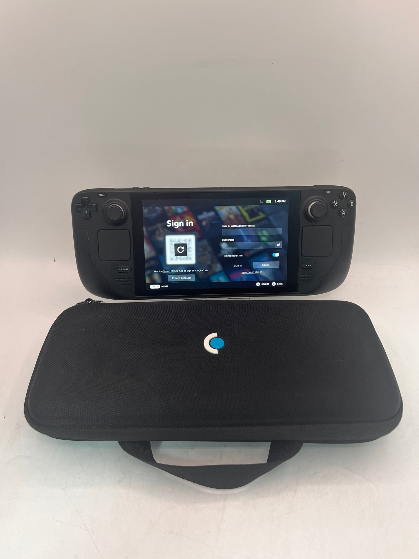 Valve Steam Deck LCD (1010) 2023 512GB Handheld Game Console - Black