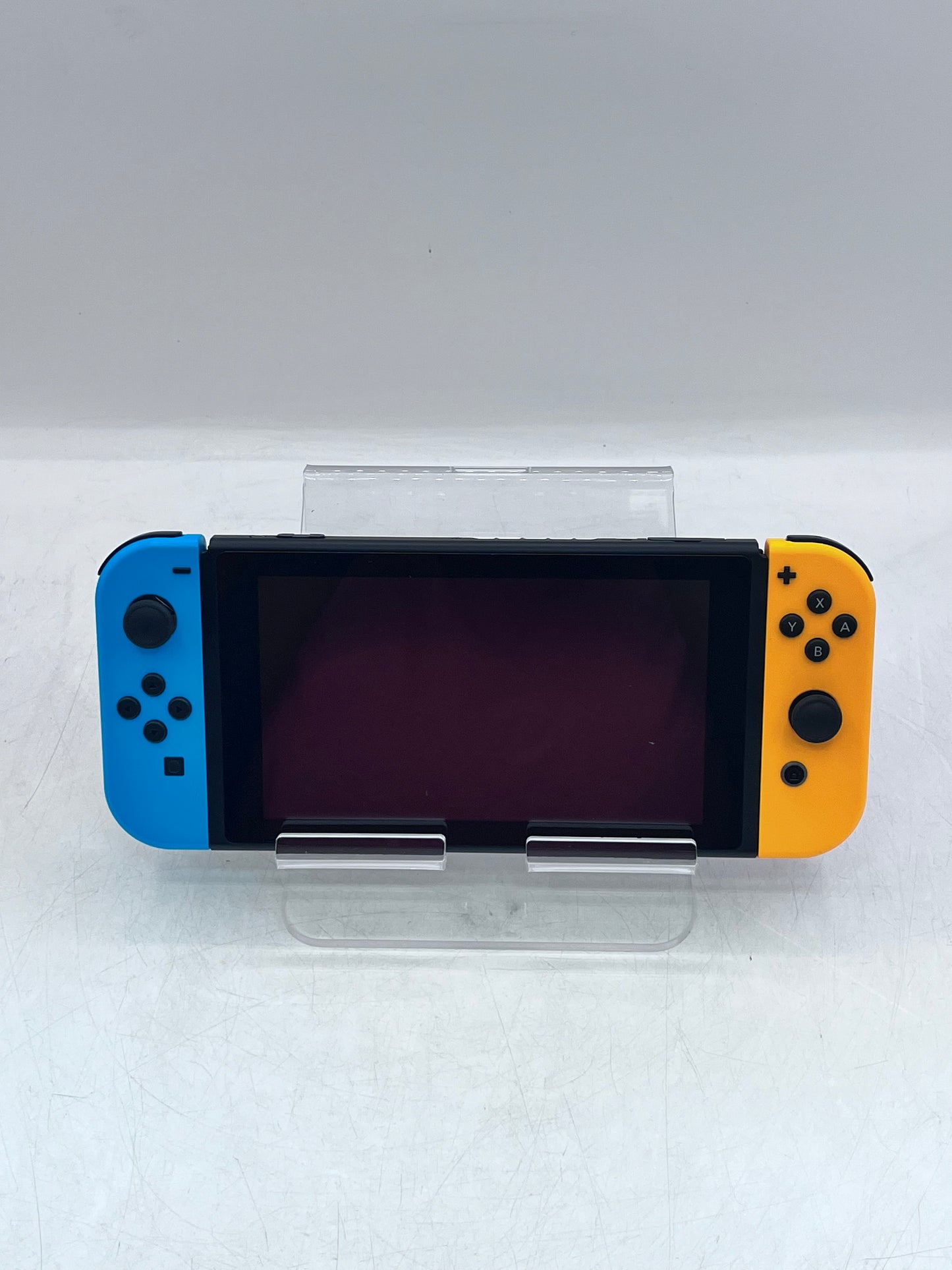 Nintendo Switch V2 Game Console  Black HAC-001(-01) with Blue/Red Joycon