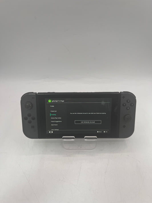 Nintendo Switch HAC-001 Handheld Console 32GB Gray Joy-Con Controllers
