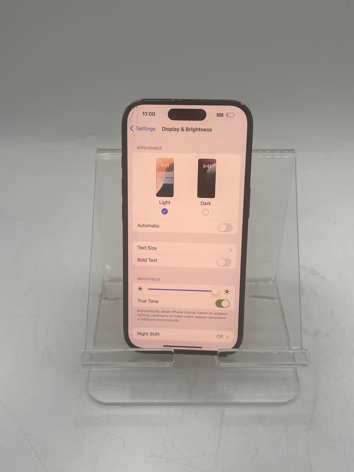 Apple iPhone 16 128GB MYAP3LL/A A3081 Black Broken Screen