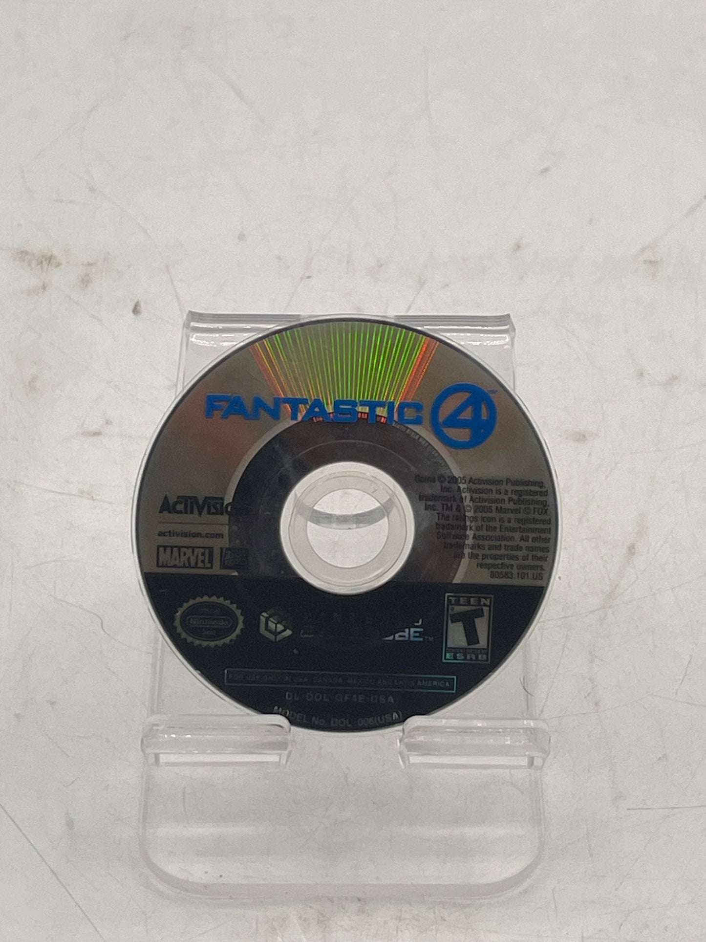 Nintendo GameCube Fantastic 4 Video Game - Free Shipping!