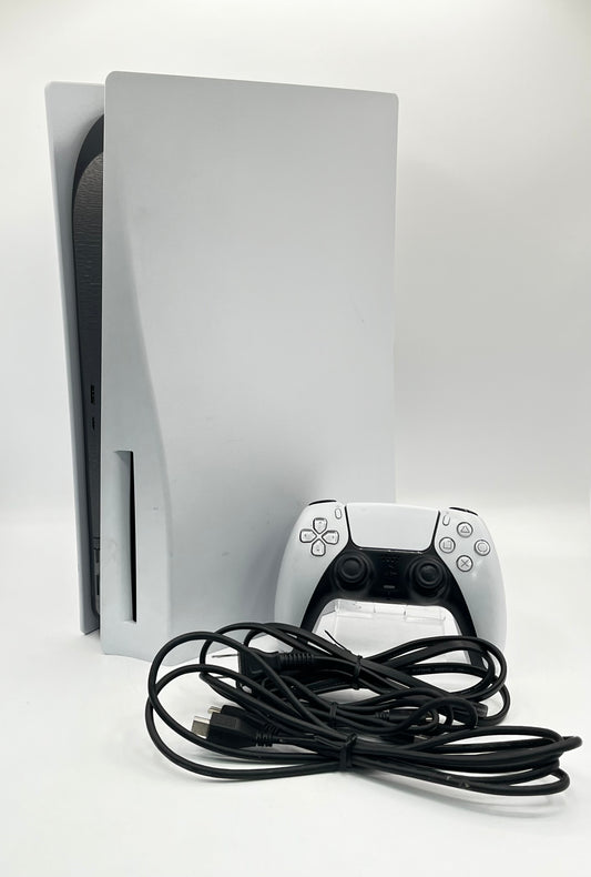 Sony PlayStation 5 Disc Edition PS5 825GB White Console Gaming System CFI-1115A