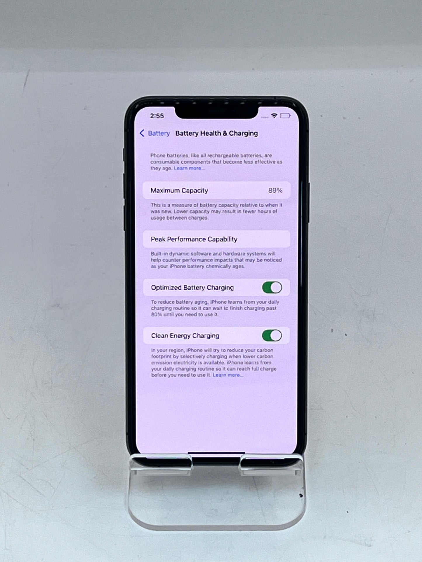 Unlocked Apple iPhone 11 Pro Max Space Gray 256GB A2161 NWGK2LL/A