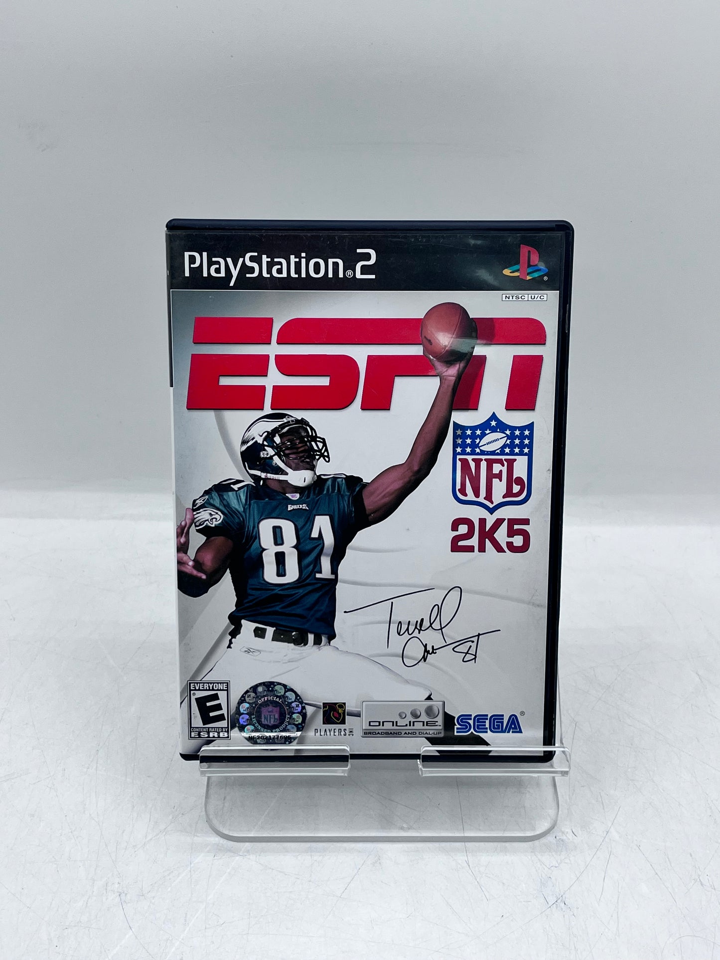 ESPN NFL 2K5 Playstation 2 PS2 Video Game - Free Shipping!