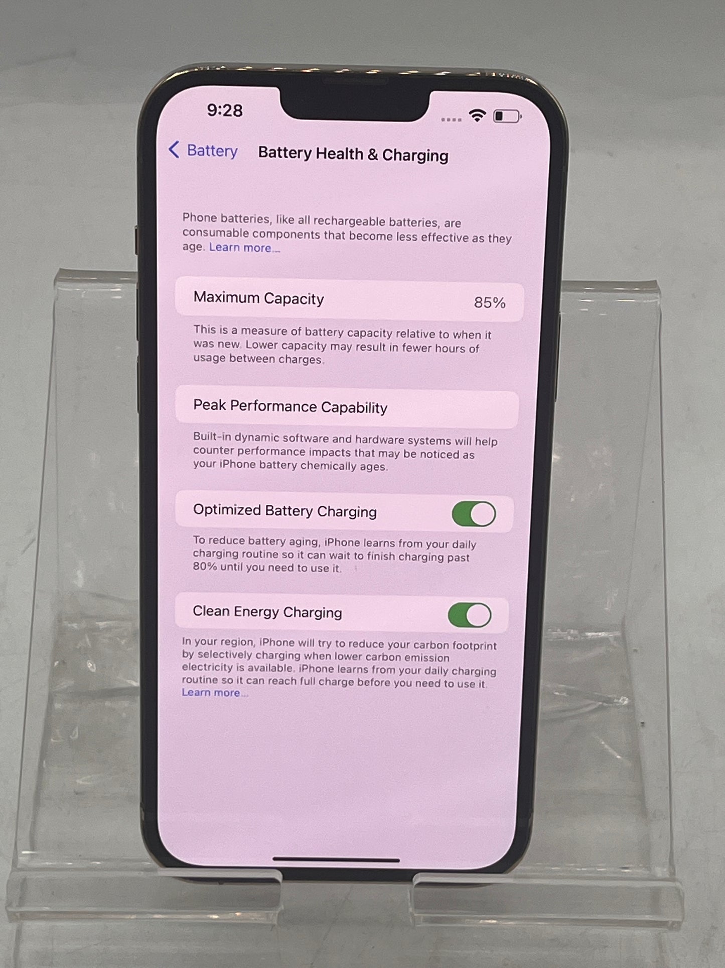 Unlocked Apple iPhone 13 Pro Max MLKU3LL/A A2484 256GB GOLD