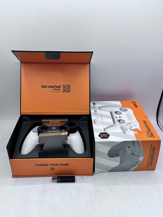 Scuf Envision Pro Wireless Video Game Controller - White