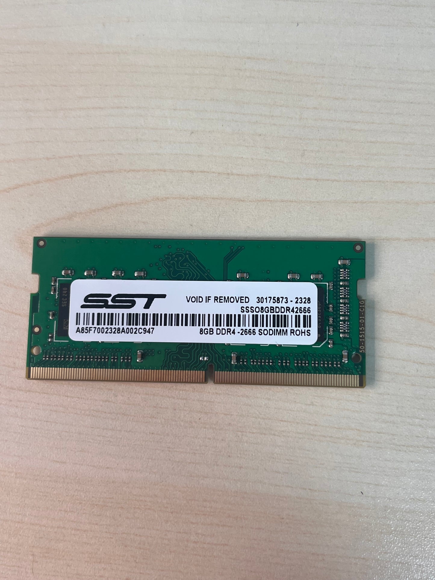 SST 8GB (1x8GB) DDR4 2666MHz Memory Module