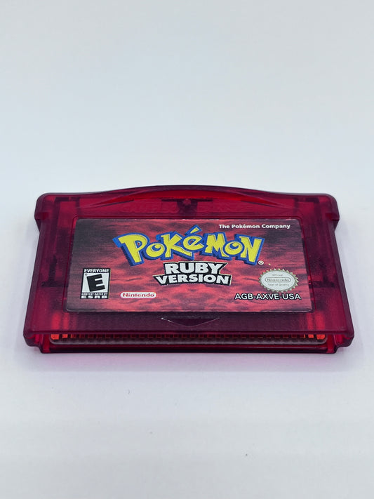 Game Boy Advance Pokemon Ruby Rare 2003 RPG Classic