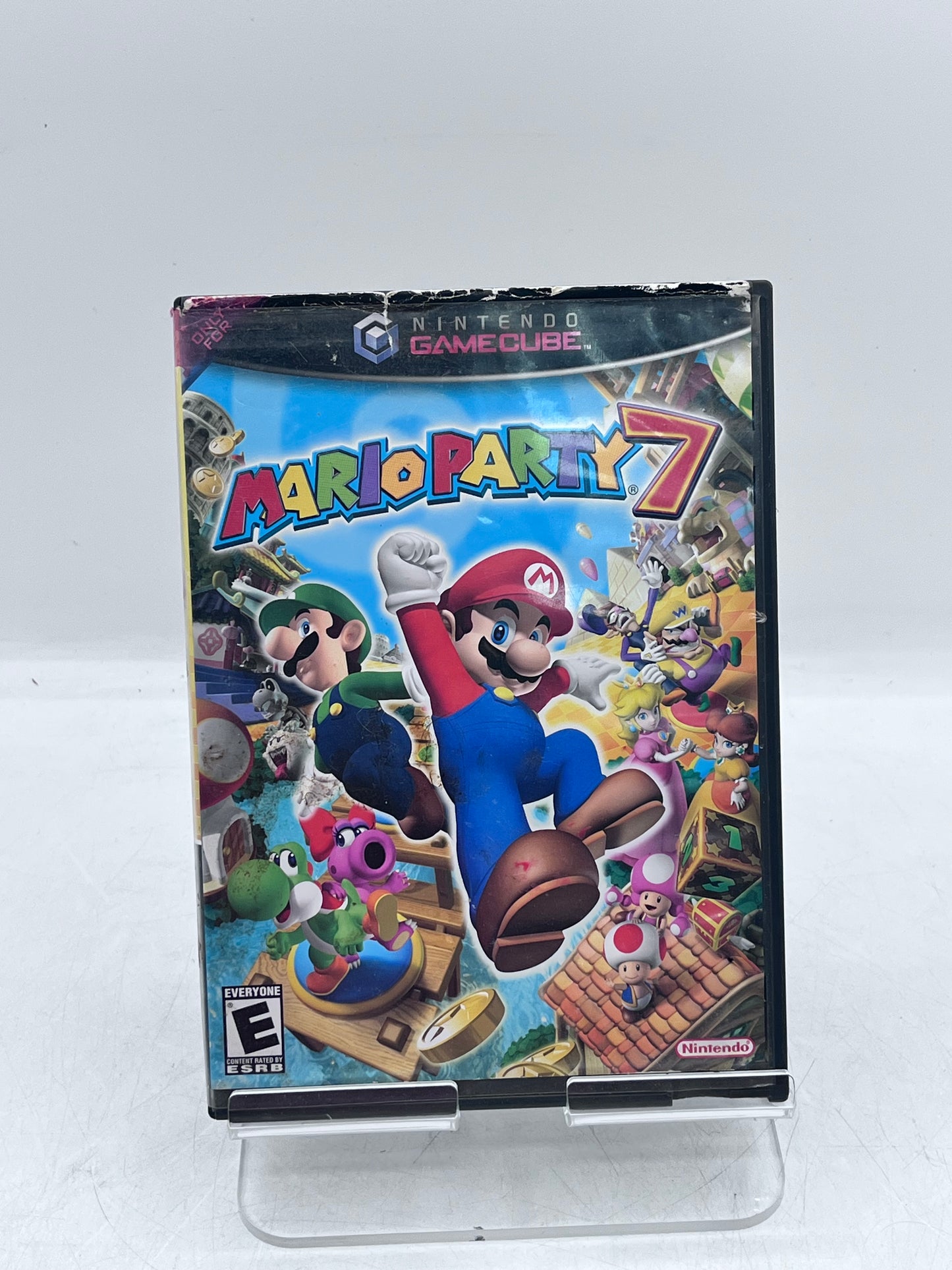 Mario Party 7 (Nintendo GameCube, 2005) Complete W/Manual, CIB & Tested!