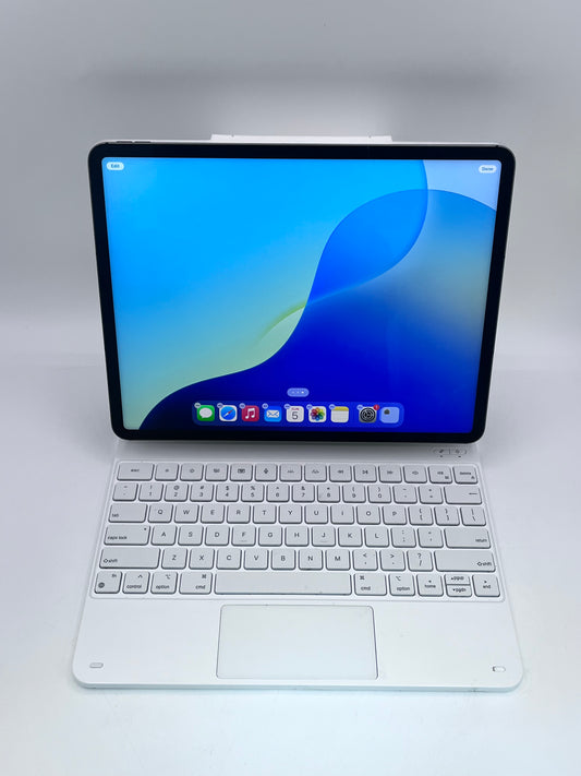 Apple iPad Pro 12.9-inch 5th Gen A2379 MHNR3LL/A 128GB Space Gray with Keyboard