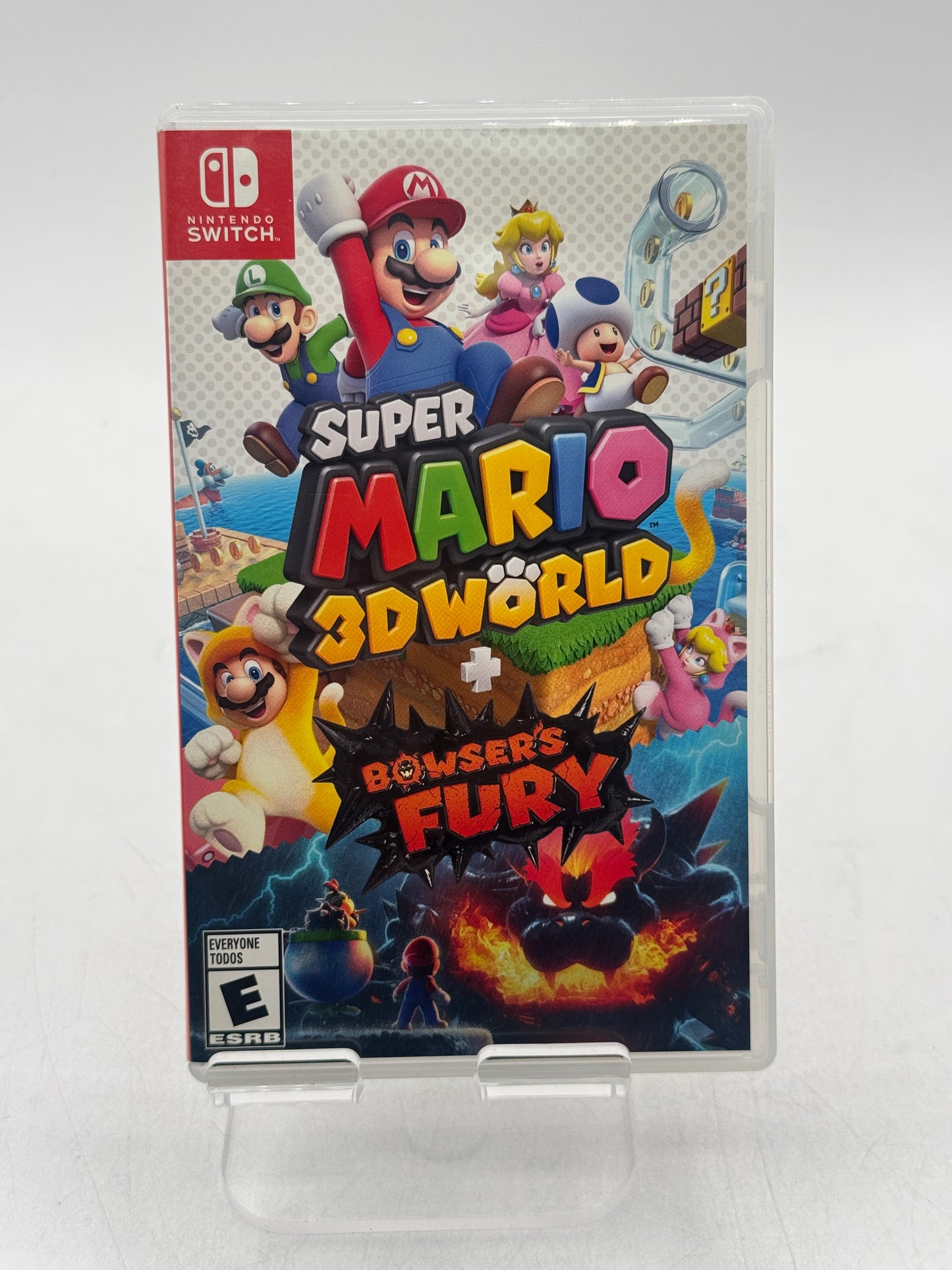 Super Mario 3D World + Bowser's Fury - Nintendo Switch Tested Free Shipping