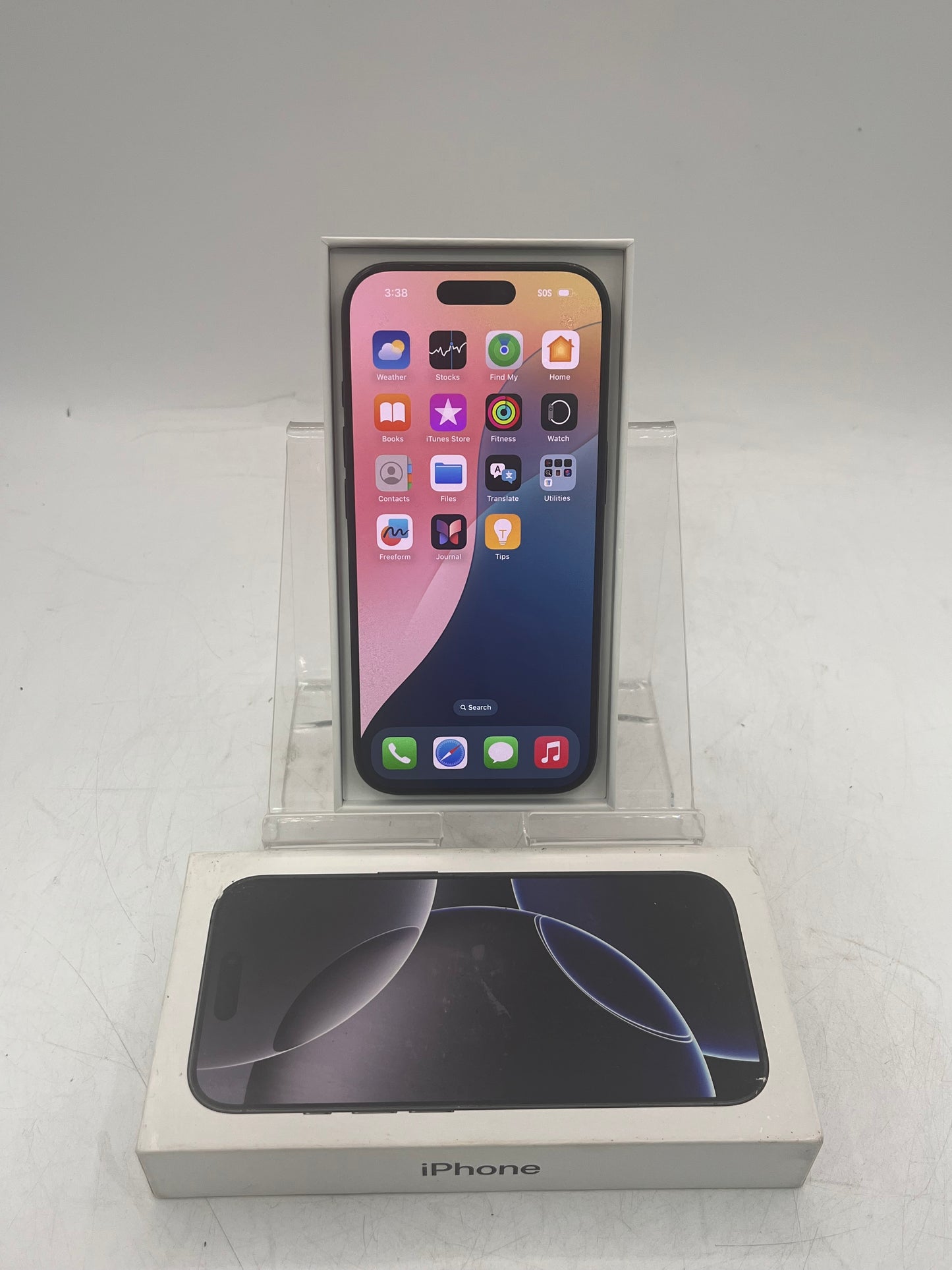 Unlocked Apple iPhone 16 Pro 256GB MYMG3LL/A A3083  Space Black 91% Battery Health
