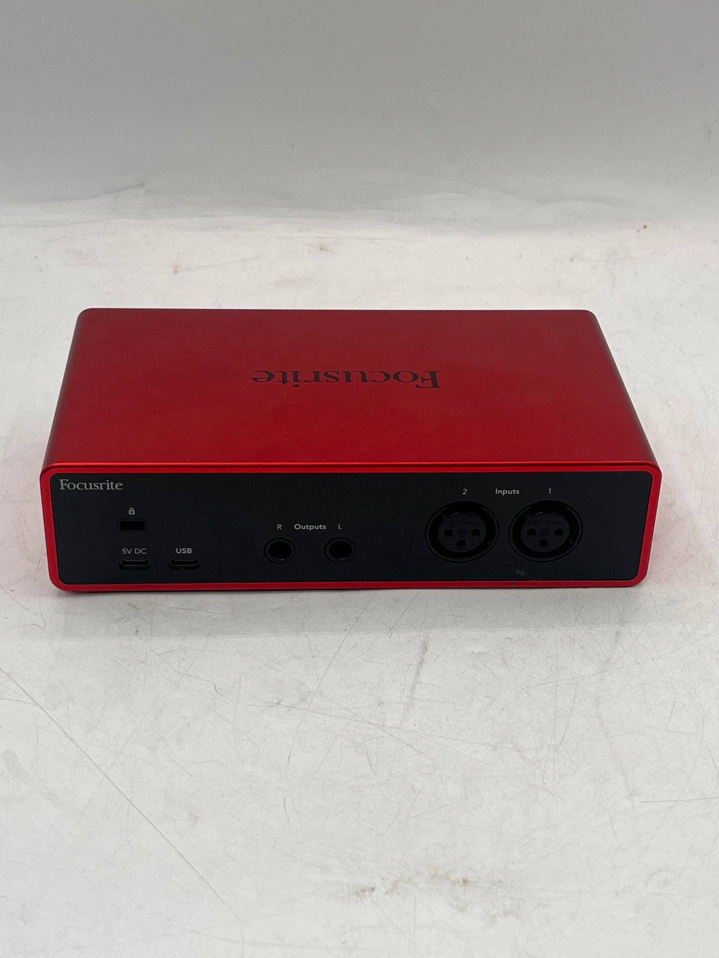 Focusrite Scarlett 2i2 4th Gen Audio Interface - Red