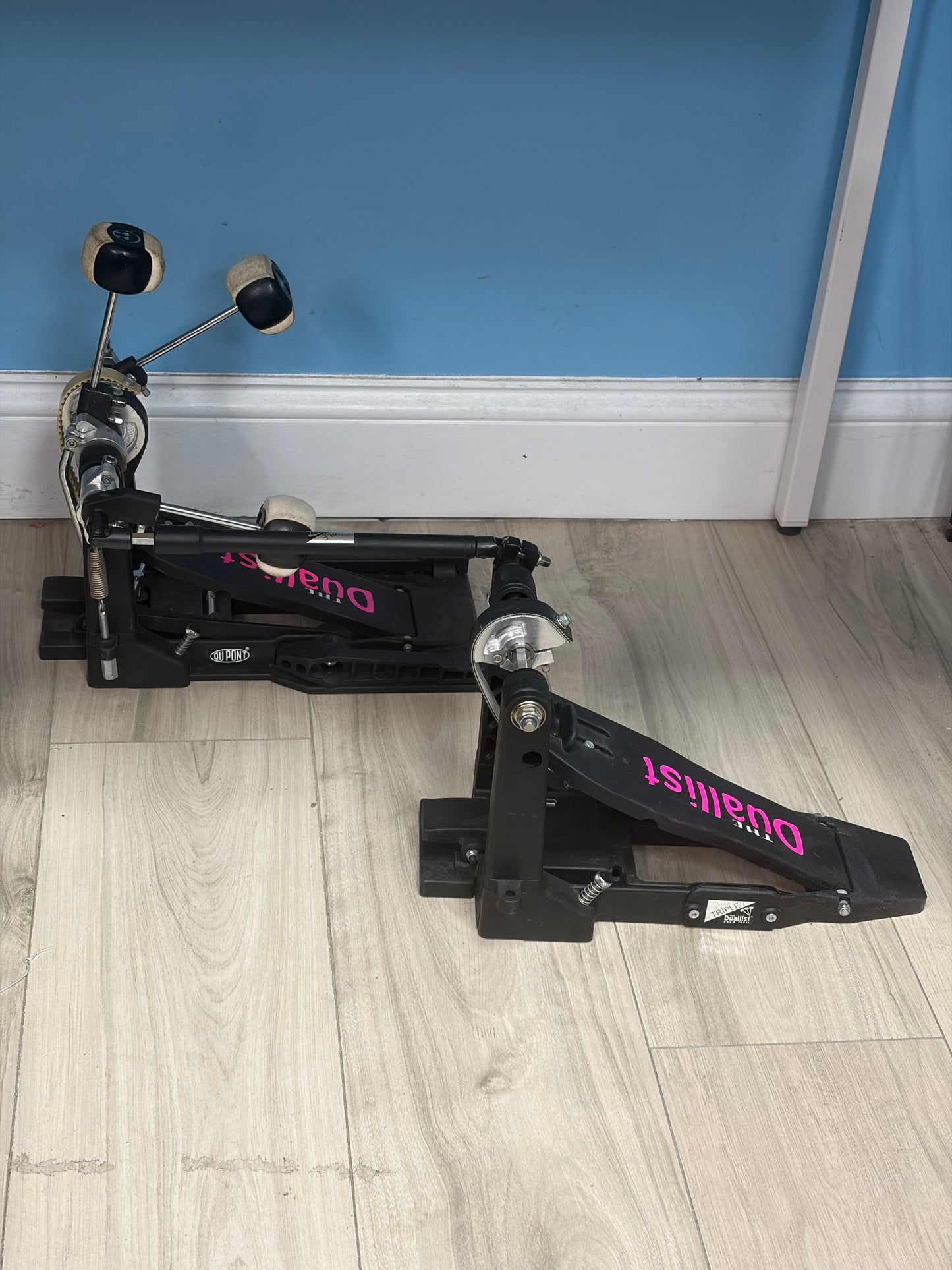 The Duallist D3 Triple Pedal w/Double Bass Attachment Free Shipping