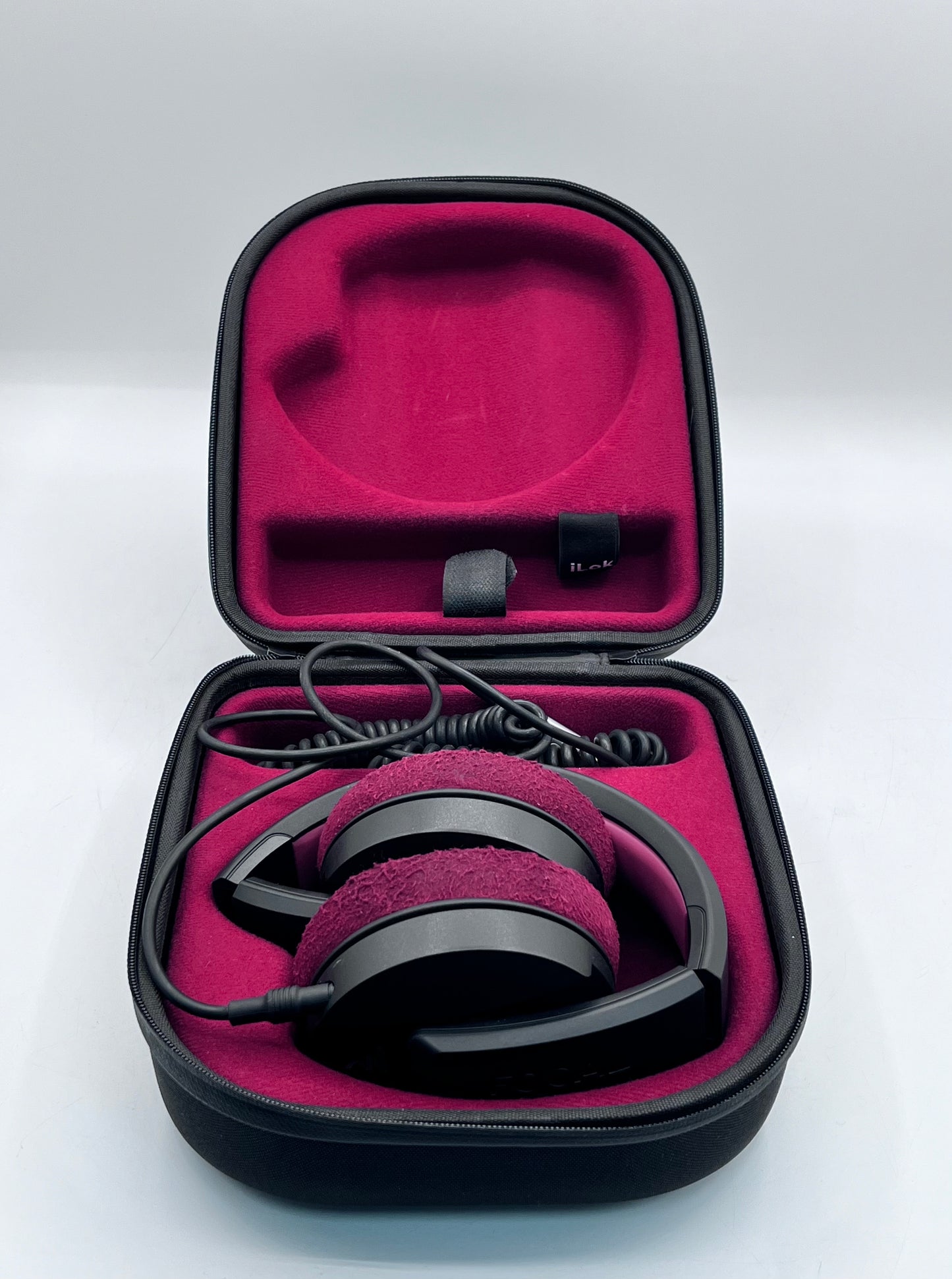 Focal Listen Professional Over the Head Studio Headphones - Black/Red