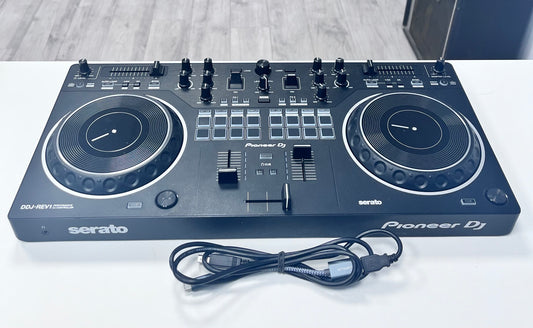 Pioneer DJ DDJ-REV1 Serato Performance DJ Controller w/Case Tested Free Shipping