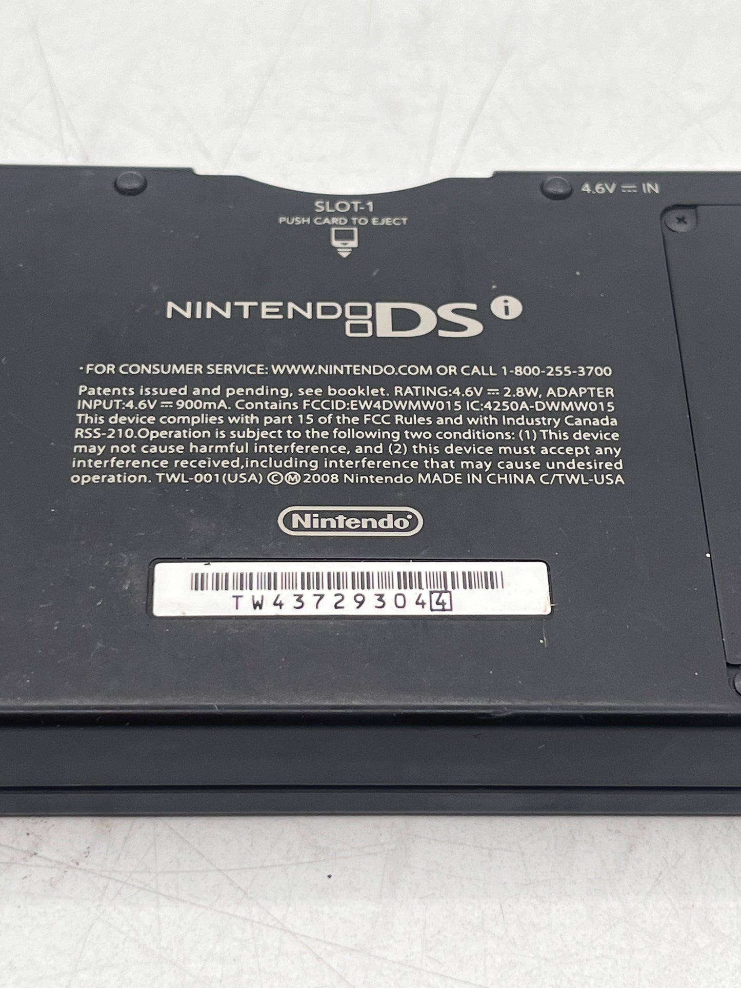 Nintendo DSi (TWL-001) 2008 Handheld Game Console - Black