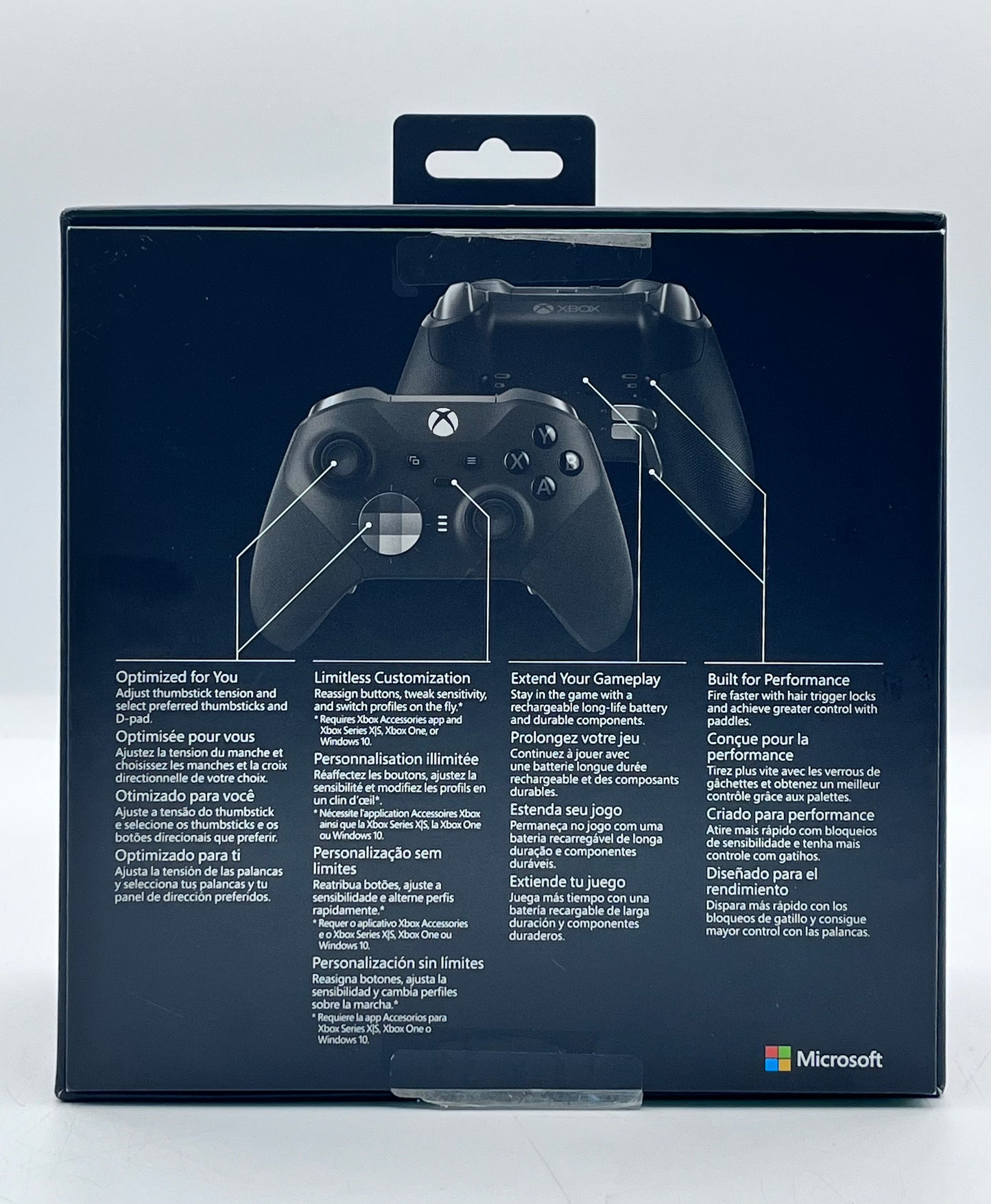 Used Microsoft Xbox Elite Series 2 Controller - Black