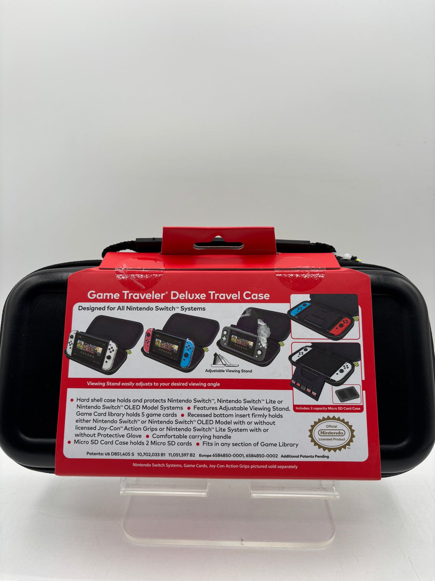 Game Traveler RDS Deluxe Travel Case--Nintendo Switch (Splatoon 3, Black)