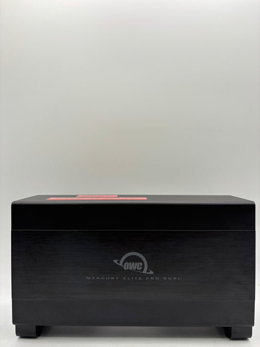 OWC Mercury Elite Pro Dual 2-Bay RAID Storage Enclosure  12TB HDD, Black (FREE SHIPPING)