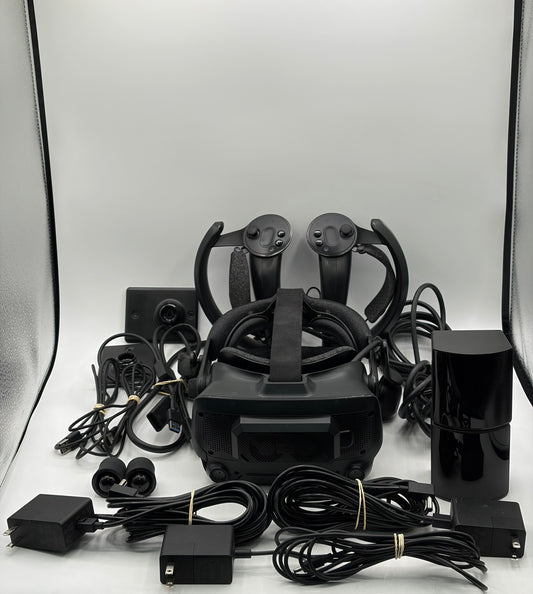 Valve Index PC and Console VR Gaming Headset Full Kit Model 1007 - Black READ