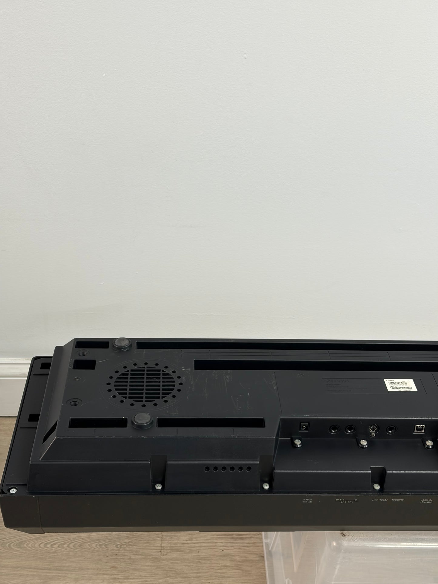 Yamaha P-105 88-Key Digital Piano w/ Power Supply Tested Free Shipping