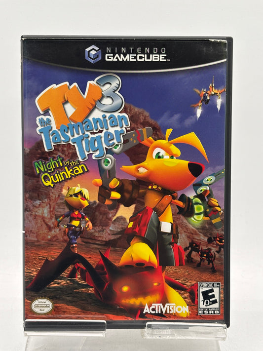 Ty Tasmanian Tiger 3: Night of the Quinkan--GameCube (FREE SHIPPING)