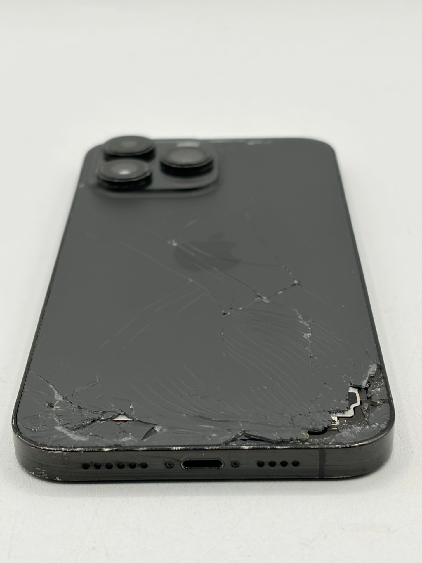 Unlocked Apple iPhone 14 Pro Max 256GB A2651 MQ8T3LL/A - Black Service Battery