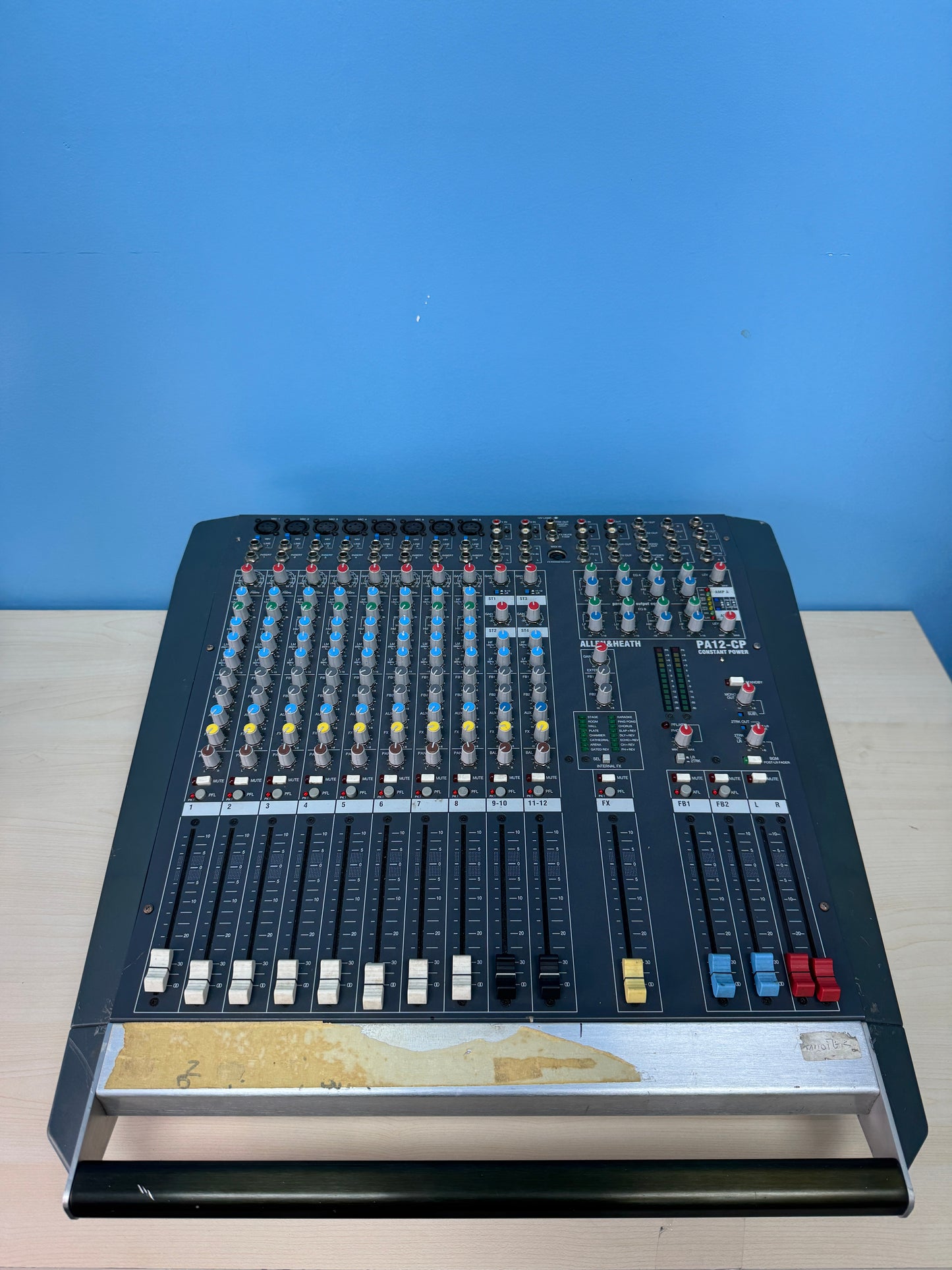 Allen & Heath PA12-CP Audio Mixer POWERS ON / NOT TESTED Free Shipping