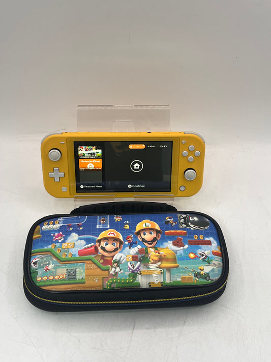 Nintendo Switch Lite HDH-001 Yellow 32GB Tested w/ Charger READ