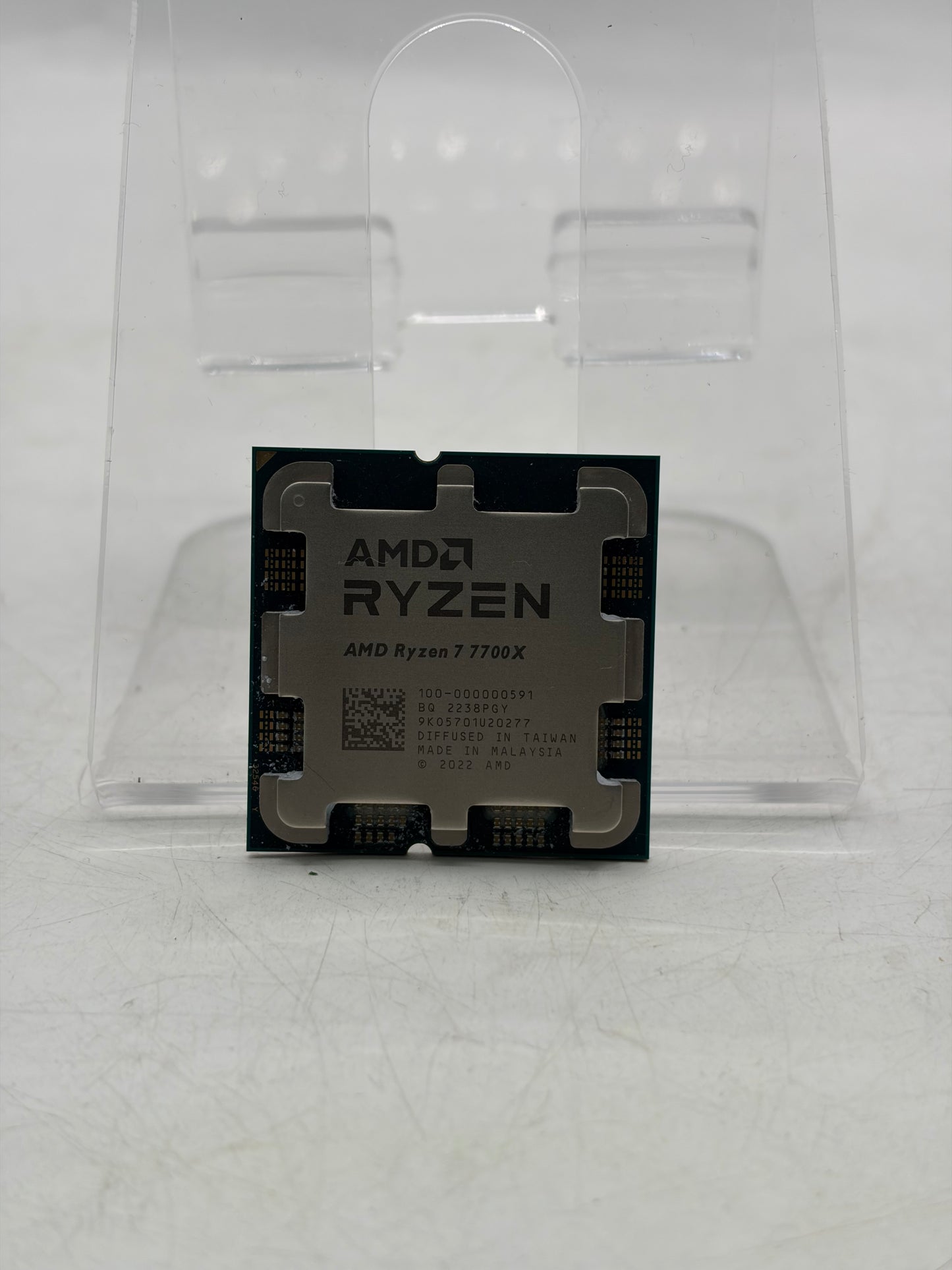 AMD Ryzen 7 7700X Socket AM5 8 Core 16 Thread Processor 4.5GHz 100-000000591