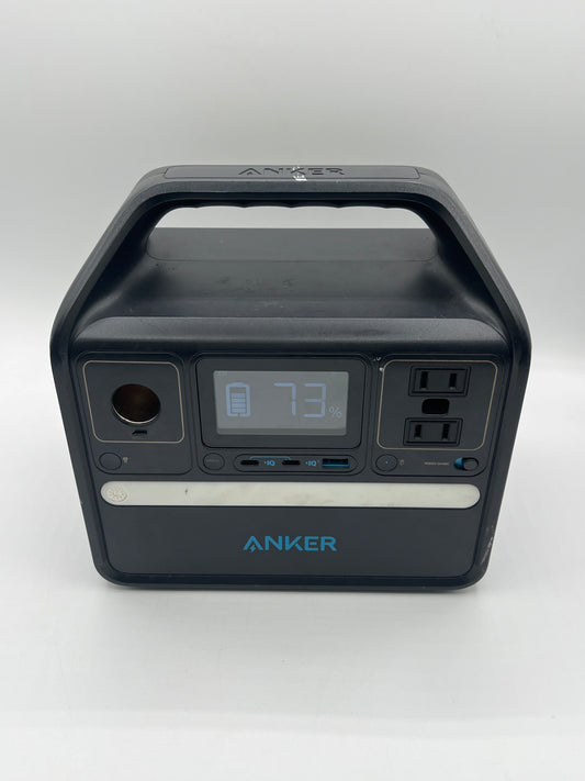 Anker 522 Portable Power Station 299Wh Outdoor Solar Generator - Black