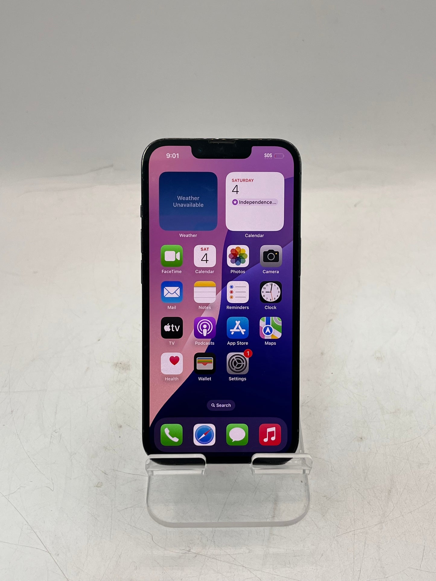 Unlocked Apple iPhone 13 Pro MLR53LL/A A2483 128GB Blue READ