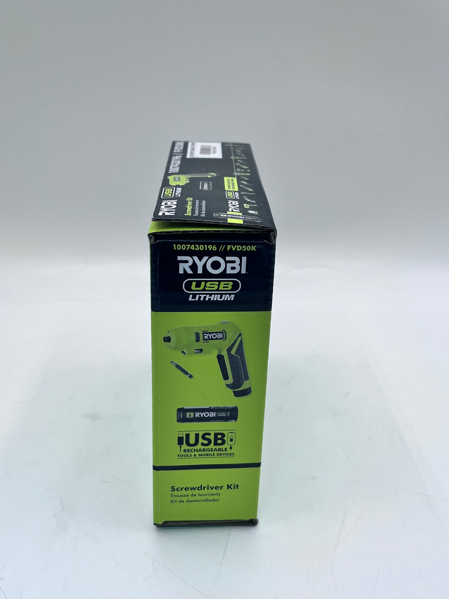 Ryobi Screwdriver Kit with 1 Battery - Green