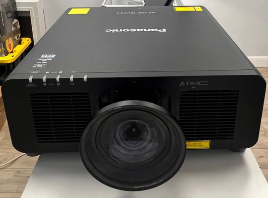 Panasonic PT-RZ790 Laser WUXGA Projector w ET-DLE060 Lens and Remote Tested Free Shipping