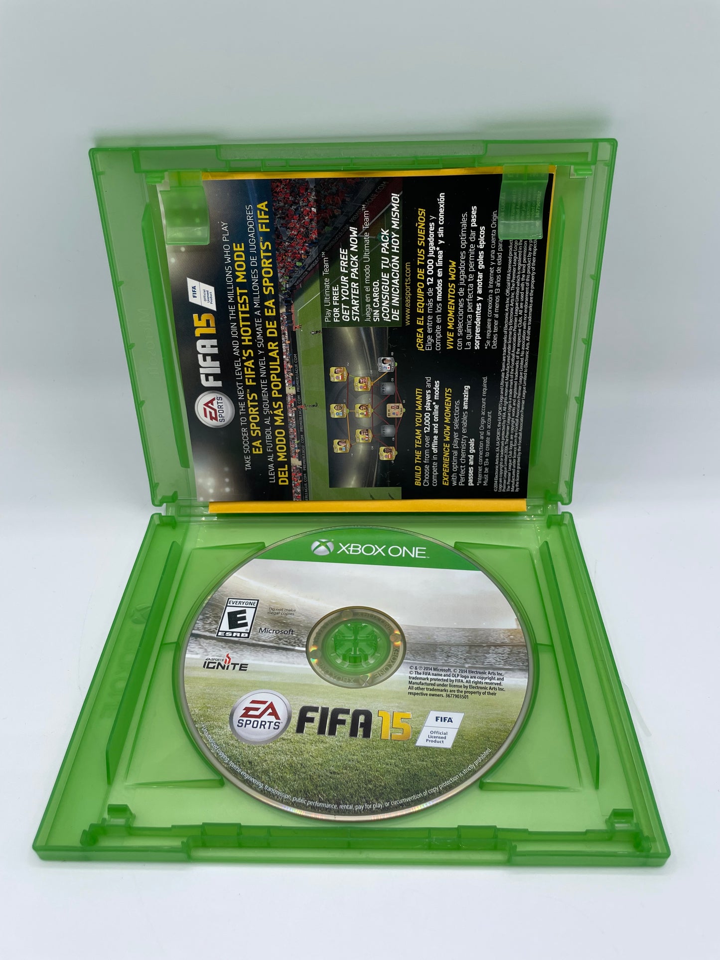 Xbox One FIFA 15 Video Game - Used with Box - Free Shipping