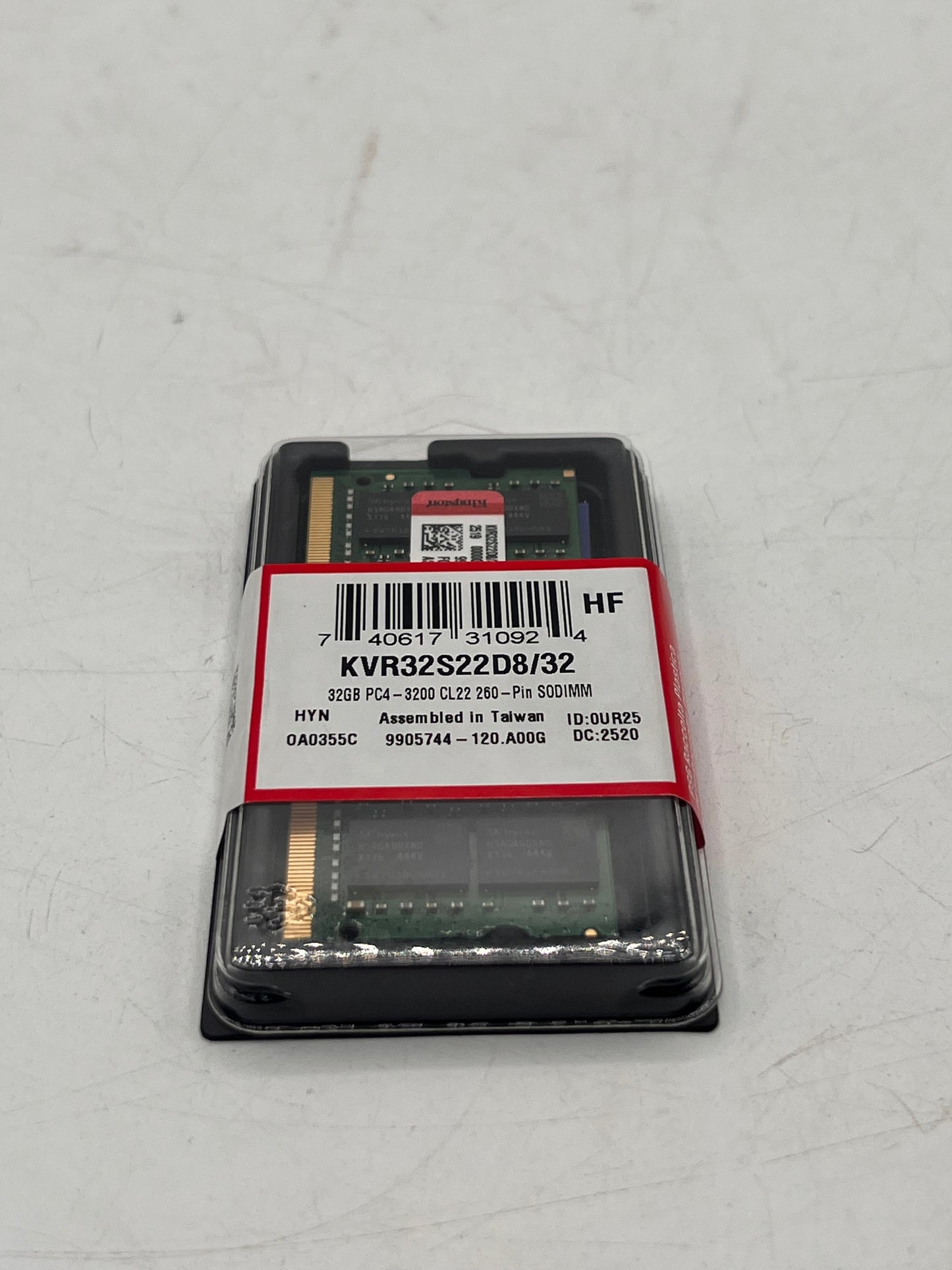Kingston 32GB DDR4-3200 SO-DIMM RAM KVR32S22D8/32