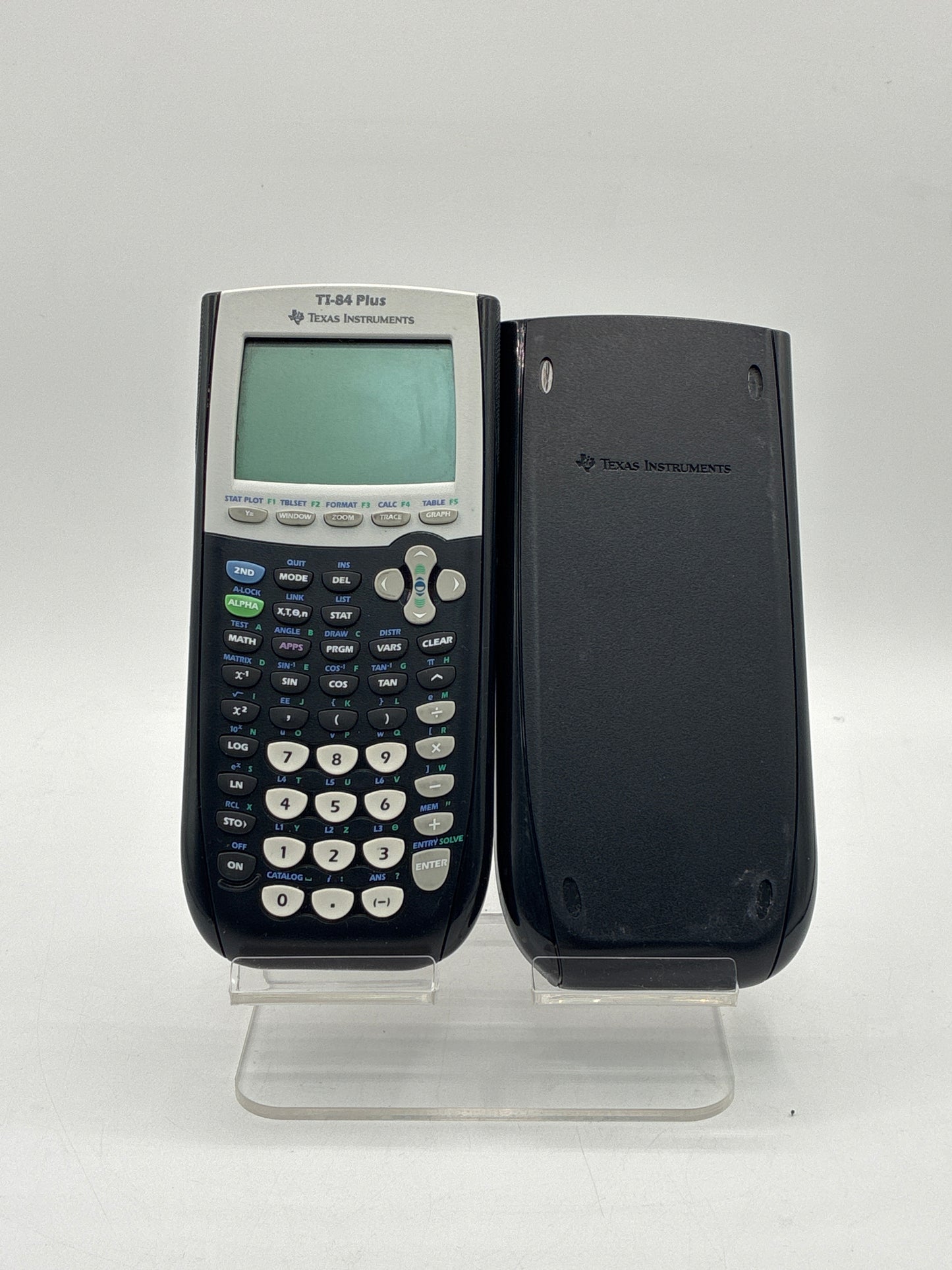 Texas Instruments TI-84 Plus Graphing Calculator And Cover