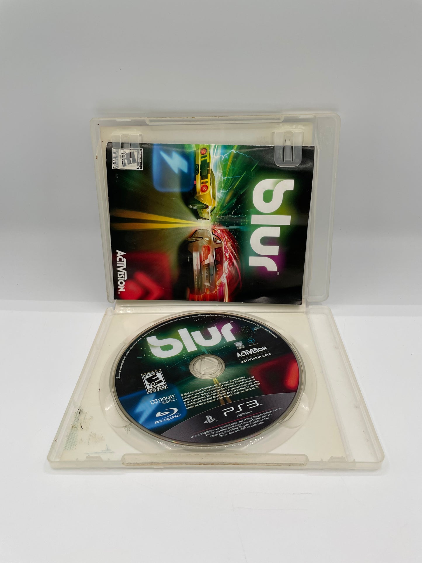 Blur for PlayStation 3 - Complete with Box and Manual Free Shipping