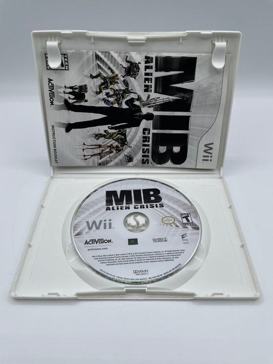 Men In Black: Alien Crisis - Nintendo Wii - Activision - 2012 - Tested Working