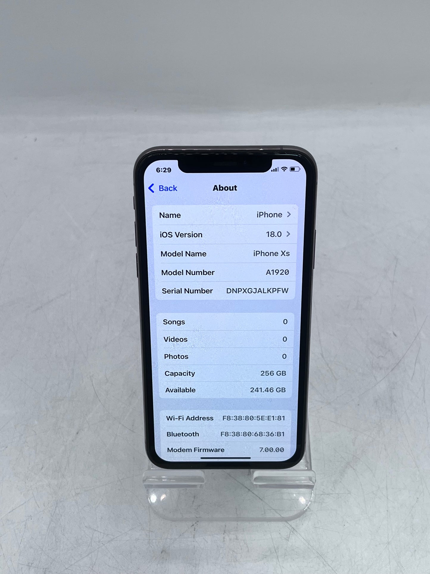 Unlocked Apple iPhone XS 256GB A1920 MTA92LL/A - Rose Gold READ