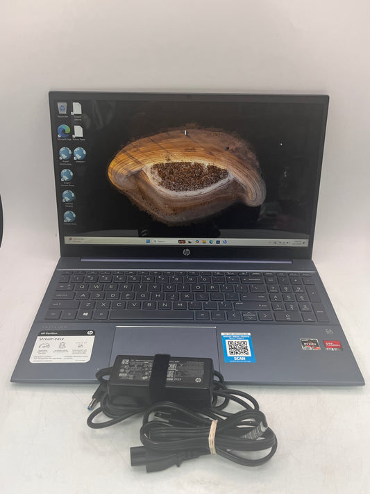 HP Pavilion 15-EH1070WM 15.6" Laptop Ryzen 7 5700U 8GB RAM 512GB SSD Black