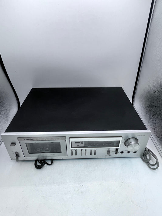 Vintage Pioneer CT-F550 Stereo Cassette Tape Deck Player Recorder Tested Free Shipping !