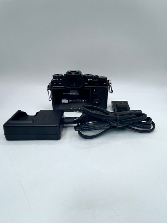 Fujifilm X-T2 24.3MP Mirrorless Black Camera w/ Battery and Charger Tested Free Shipping