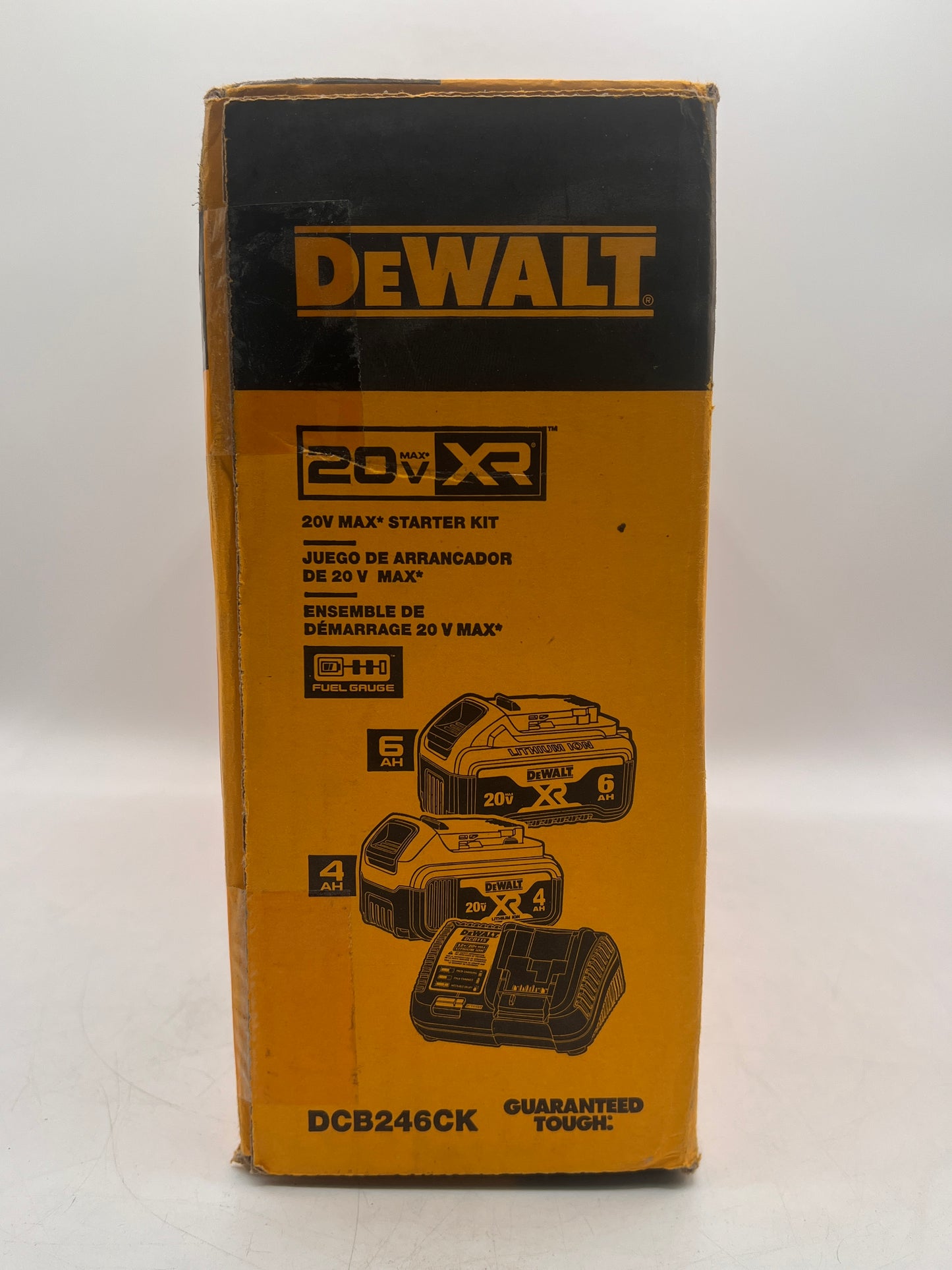 DEWALT 20V MAX Lithium-Ion 6.0Ah 4.0Ah Battery and Charger Starter Kit DCB2460C