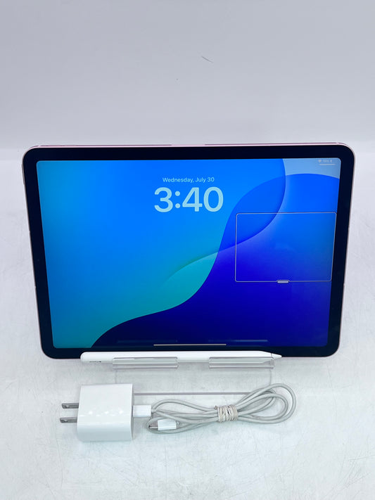 Apple iPad Air (4th Gen) A2324 MYJ52LL/A 256GB Wi-Fi + Cellular with Apple Pencil - Rose Gold
