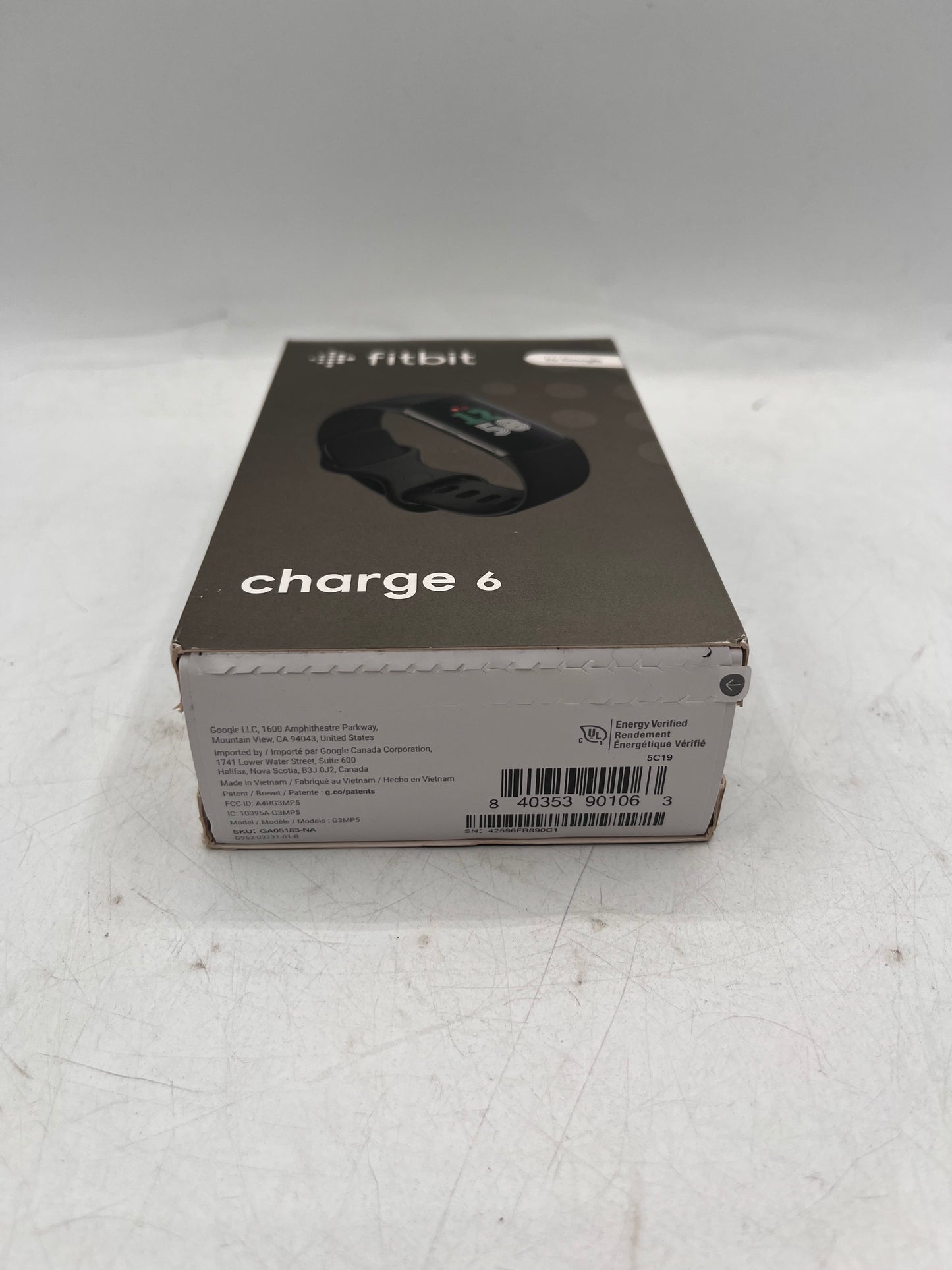 Fitbit Charge 6 (2023) Smart Watch Black GPS Only