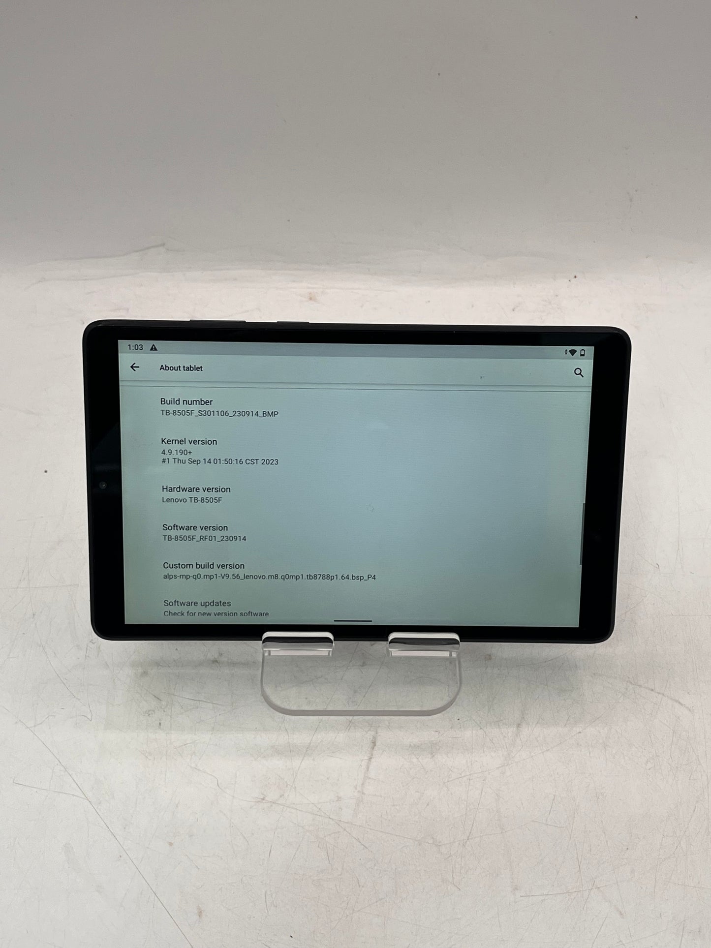 Unlocked Lenovo TB-8505F 32GB WiFi Tablet Black