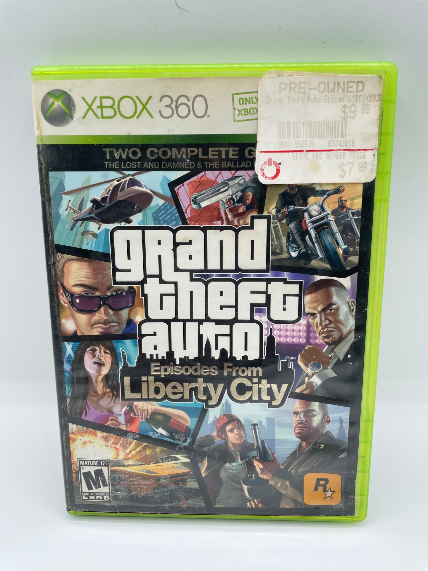 Xbox 360 Grand Theft Auto: Episodes from Liberty City - Complete in Box