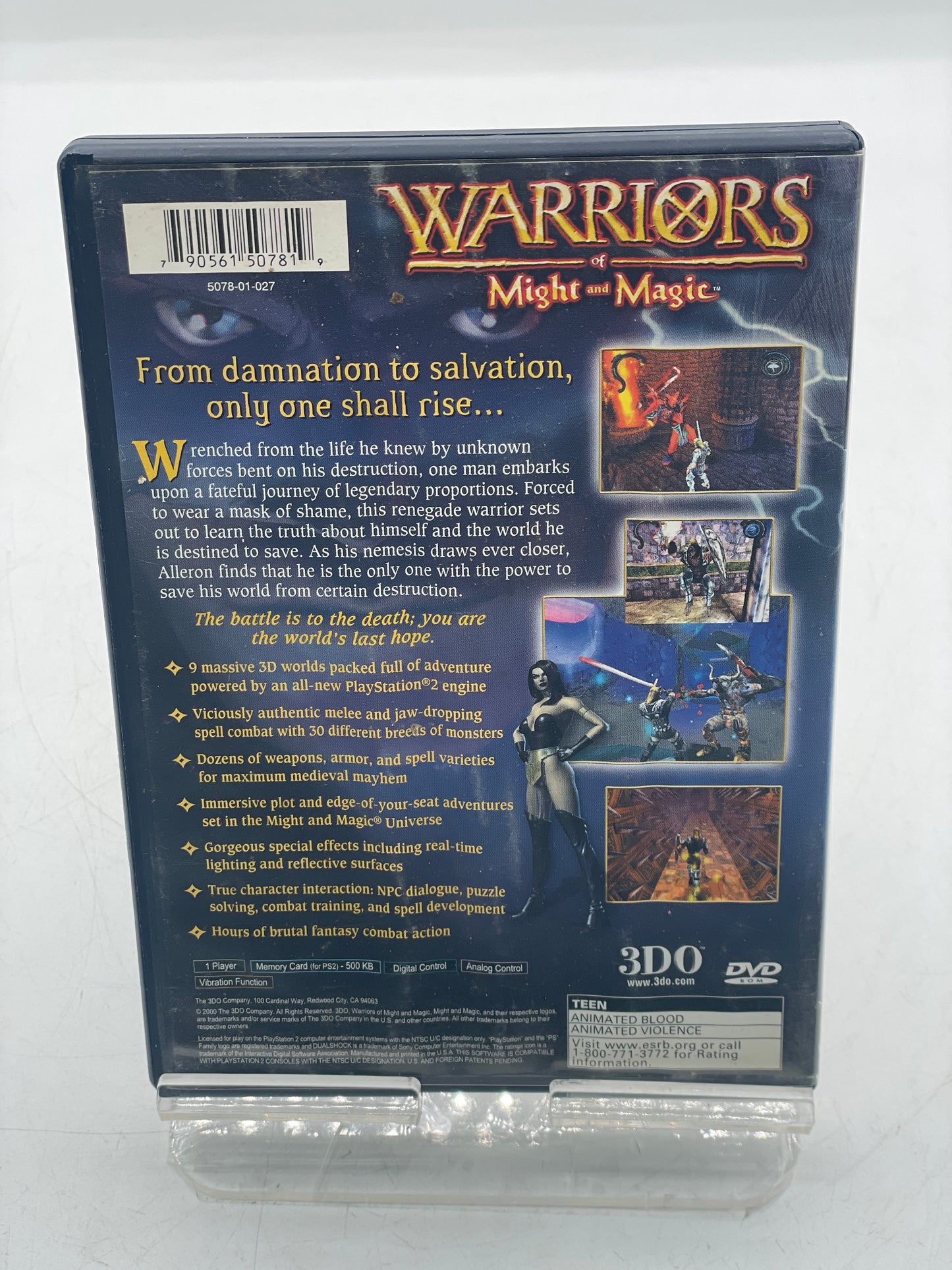 Warriors of Might and Magic - Sony PlayStation 2 PS2 Video Game